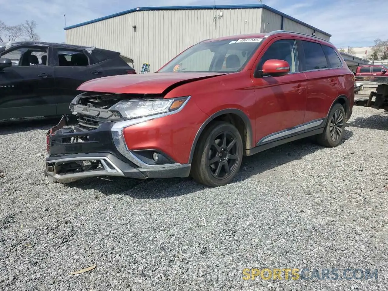 1 Photograph of a damaged car JA4AD3A39KZ004589 MITSUBISHI OUTLANDER 2019