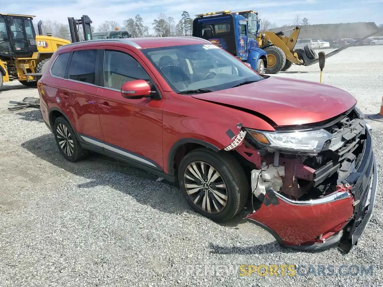 4 Photograph of a damaged car JA4AD3A39KZ004589 MITSUBISHI OUTLANDER 2019