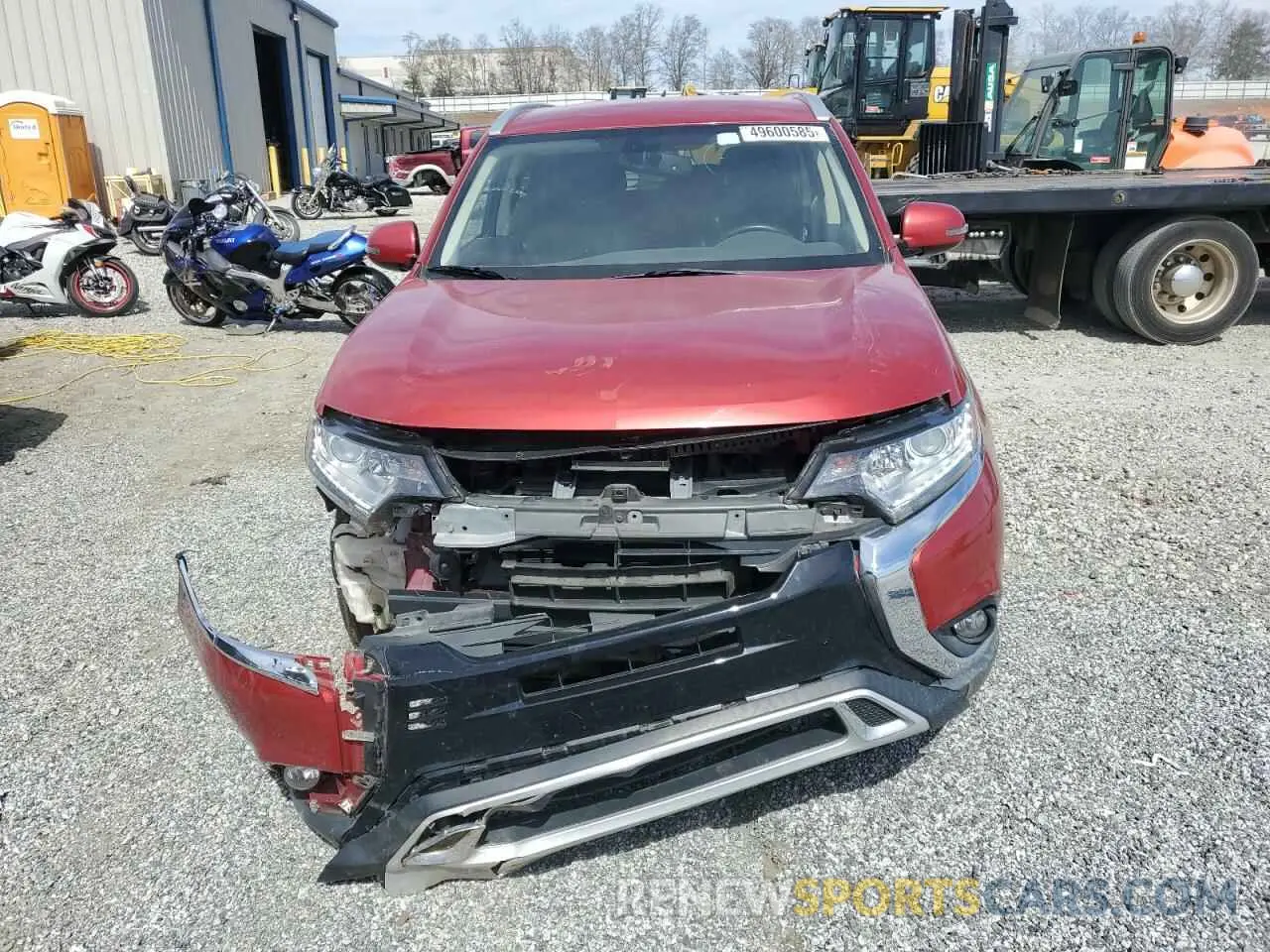 5 Photograph of a damaged car JA4AD3A39KZ004589 MITSUBISHI OUTLANDER 2019