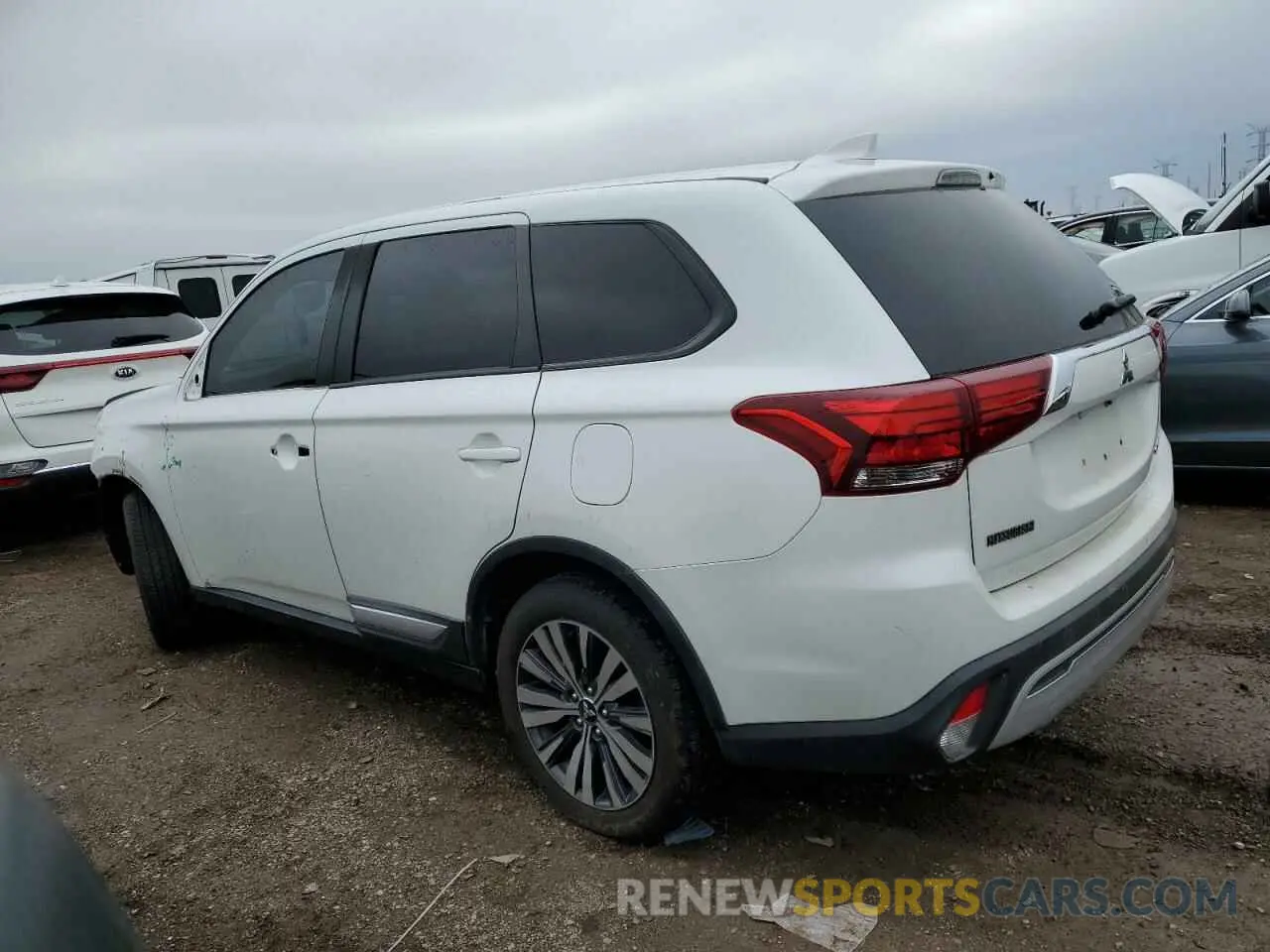 2 Photograph of a damaged car JA4AD3A39KZ007816 MITSUBISHI OUTLANDER 2019