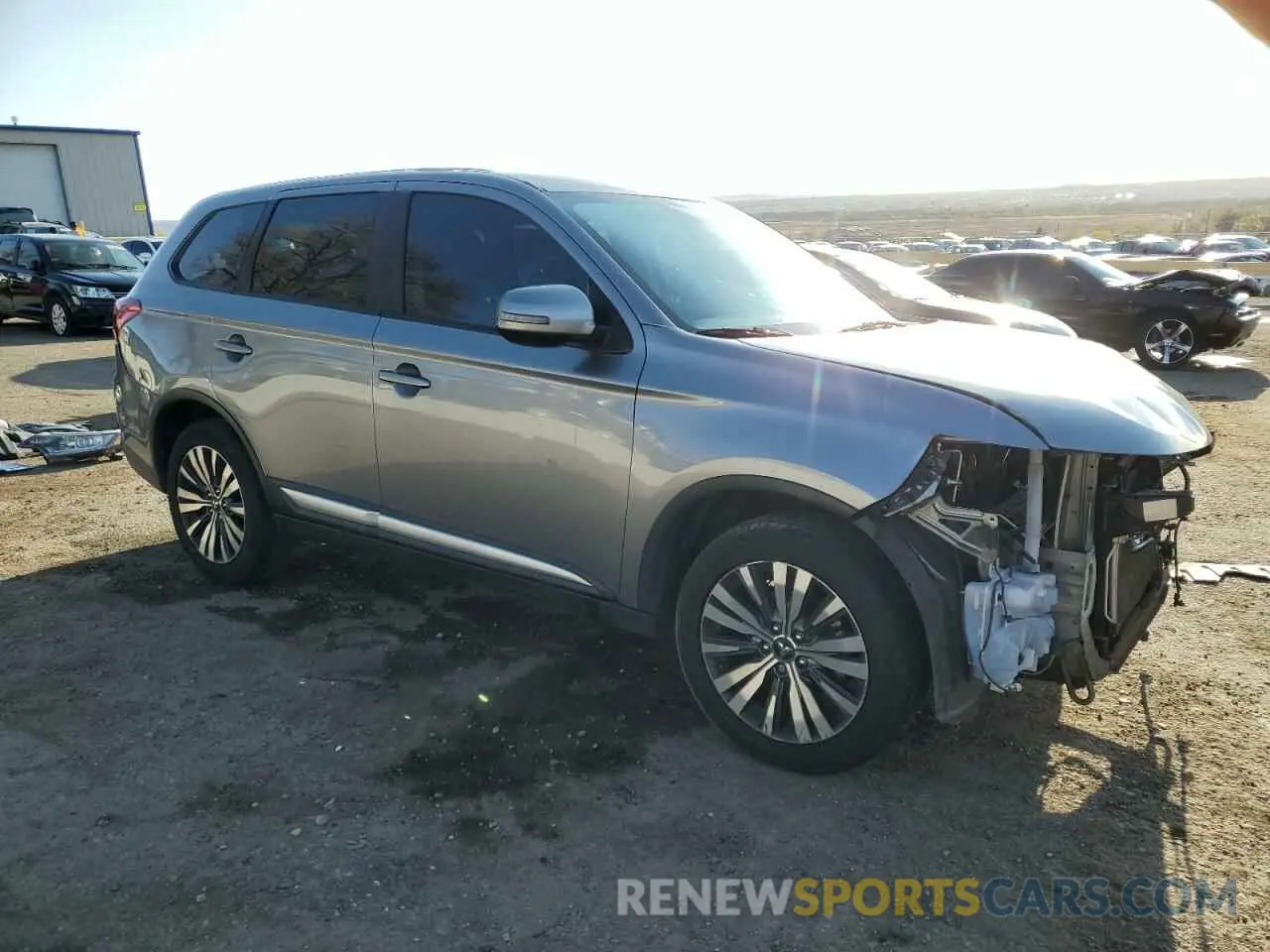 4 Photograph of a damaged car JA4AD3A39KZ008142 MITSUBISHI OUTLANDER 2019