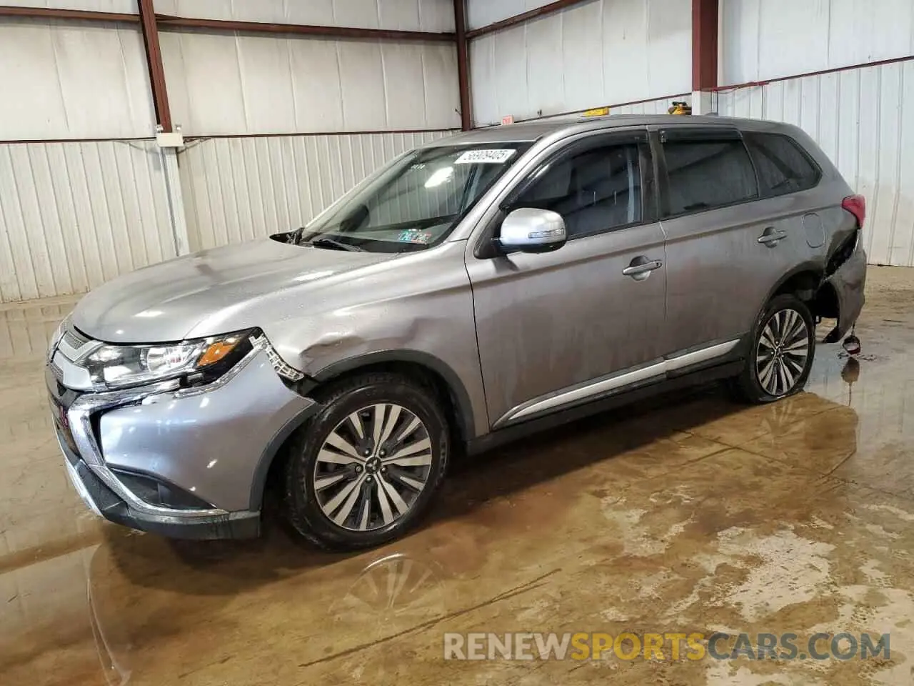 1 Photograph of a damaged car JA4AD3A39KZ008254 MITSUBISHI OUTLANDER 2019