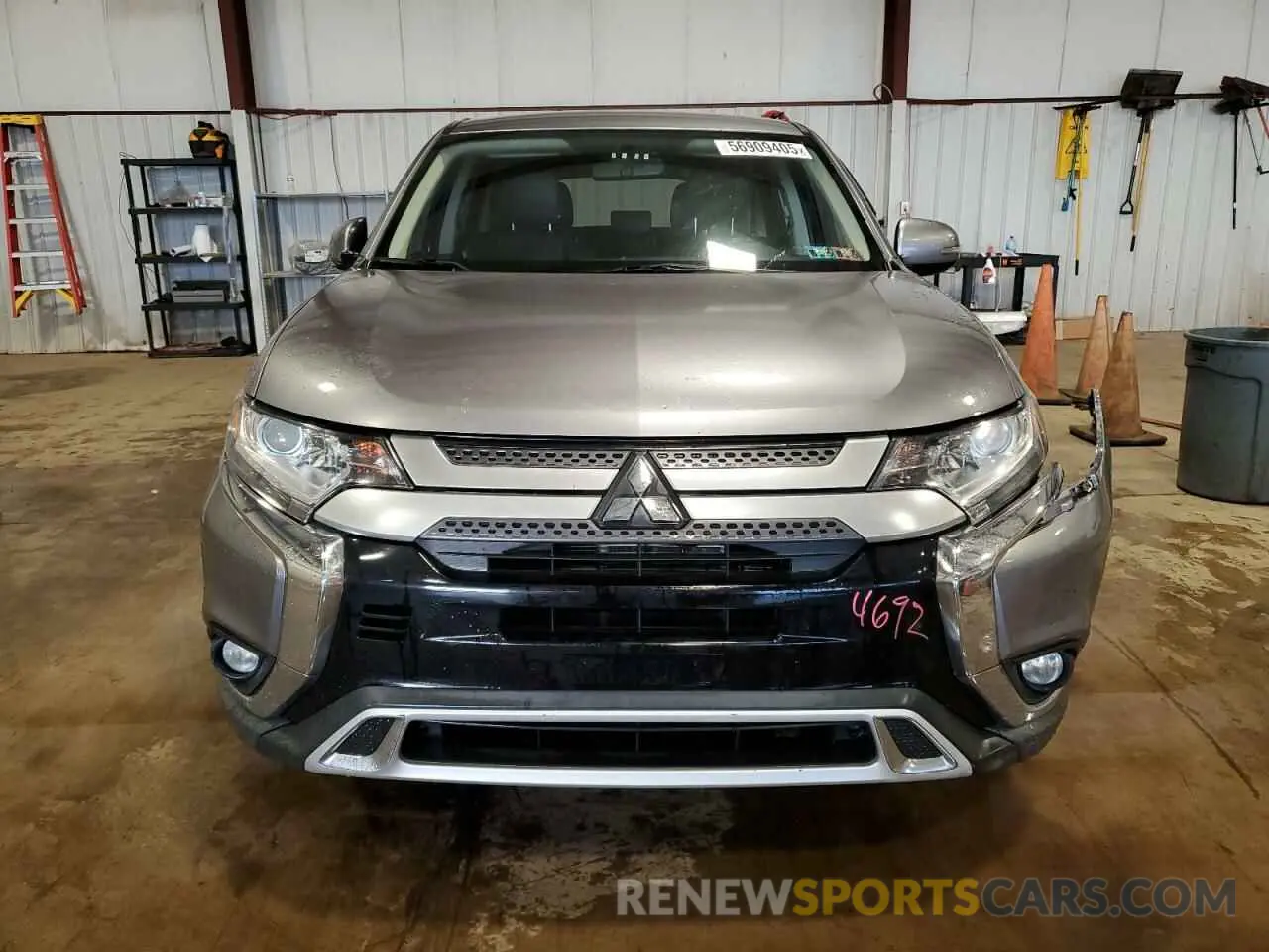 5 Photograph of a damaged car JA4AD3A39KZ008254 MITSUBISHI OUTLANDER 2019