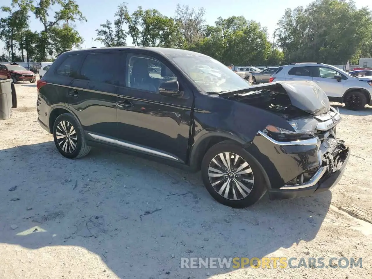 4 Photograph of a damaged car JA4AD3A39KZ019951 MITSUBISHI OUTLANDER 2019