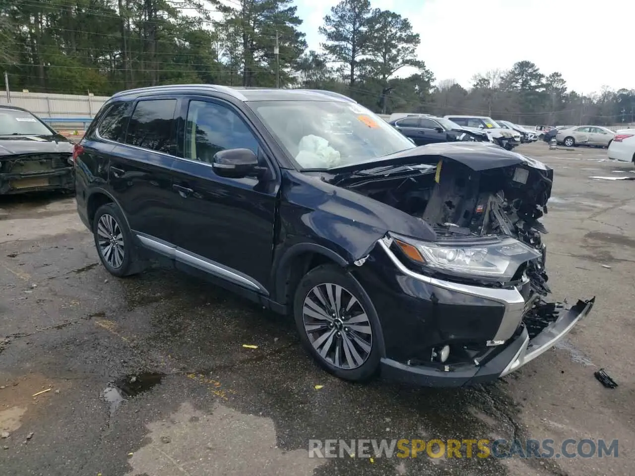 4 Photograph of a damaged car JA4AD3A39KZ027323 MITSUBISHI OUTLANDER 2019