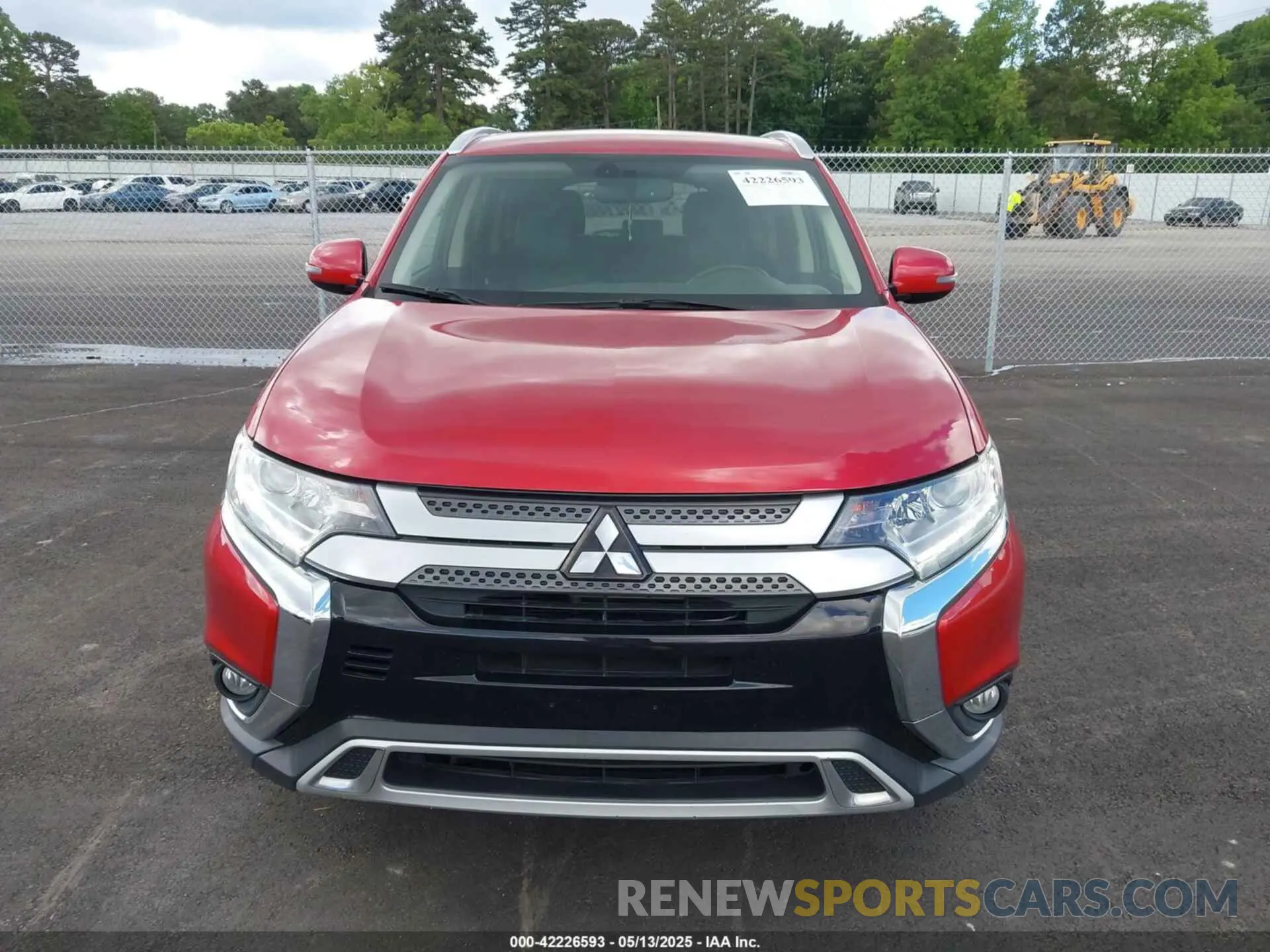 13 Photograph of a damaged car JA4AD3A3XKZ028254 MITSUBISHI OUTLANDER 2019
