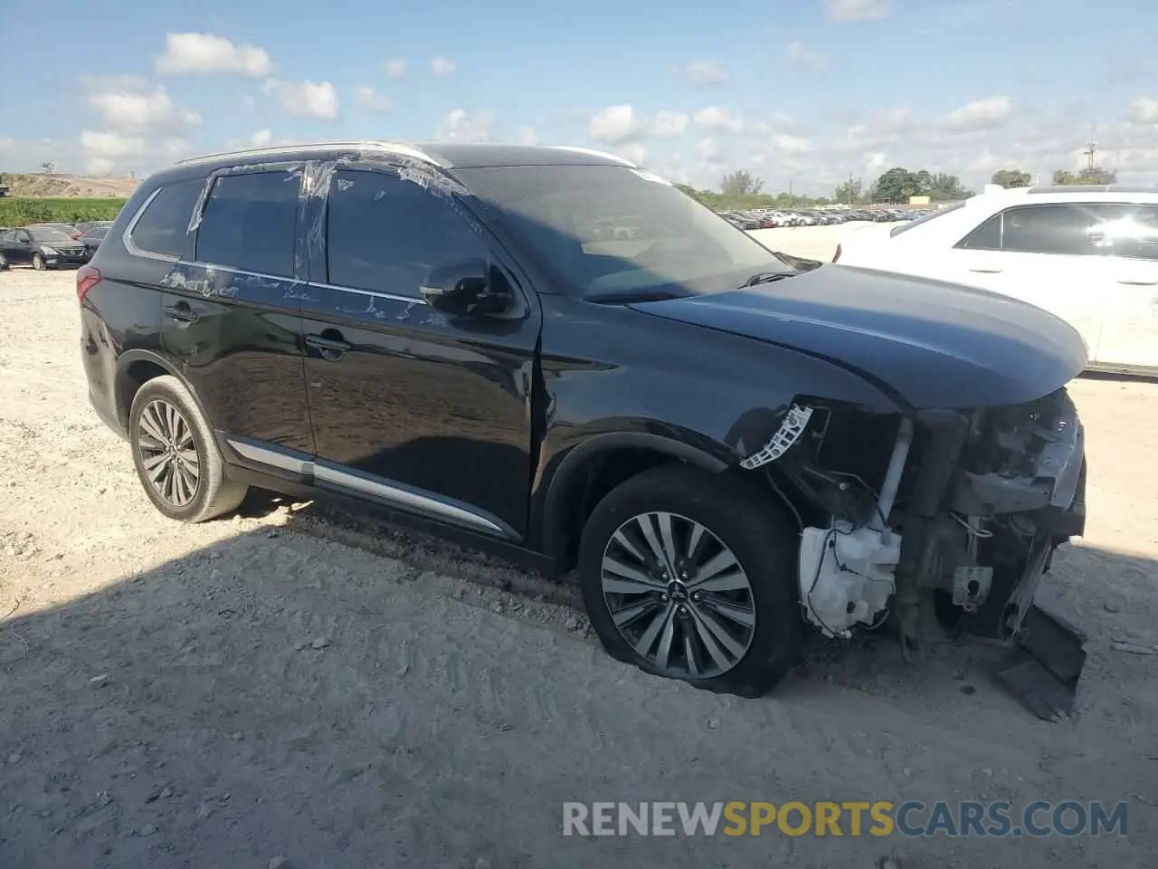 4 Photograph of a damaged car JA4AD3A3XKZ035883 MITSUBISHI OUTLANDER 2019
