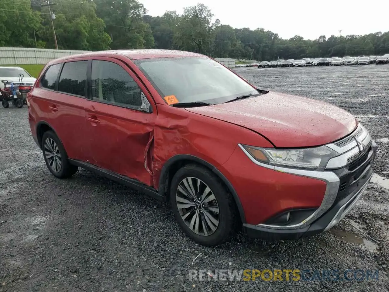 4 Photograph of a damaged car JA4AD3A3XKZ045443 MITSUBISHI OUTLANDER 2019
