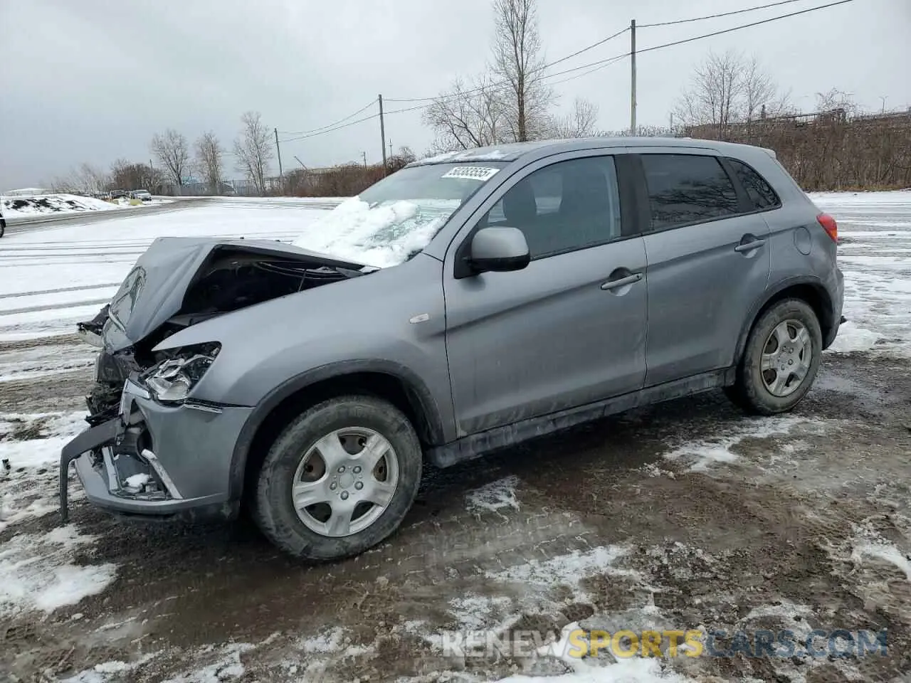 1 Photograph of a damaged car JA4AJ3AU0KU603895 MITSUBISHI OUTLANDER 2019