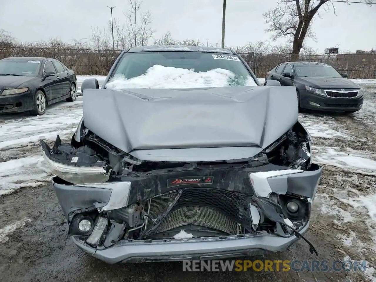 5 Photograph of a damaged car JA4AJ3AU0KU603895 MITSUBISHI OUTLANDER 2019