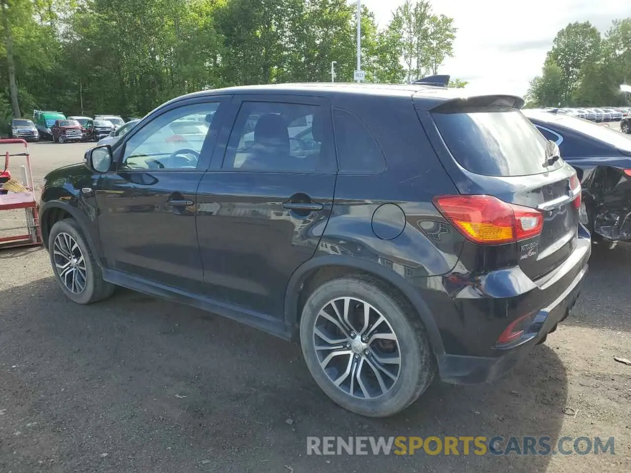 2 Photograph of a damaged car JA4AP3AU0KU033850 MITSUBISHI OUTLANDER 2019