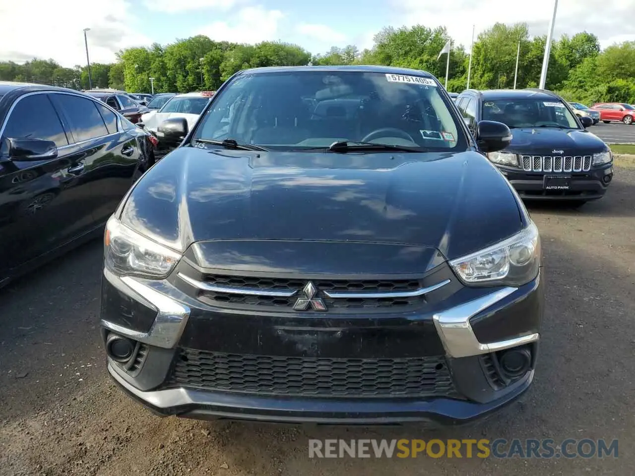 5 Photograph of a damaged car JA4AP3AU0KU033850 MITSUBISHI OUTLANDER 2019