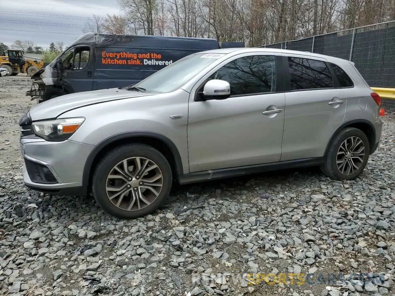 1 Photograph of a damaged car JA4AP3AU0KU035775 MITSUBISHI OUTLANDER 2019
