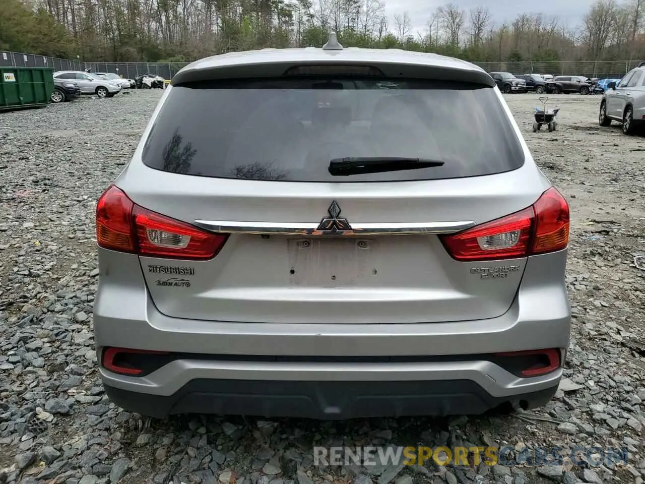 6 Photograph of a damaged car JA4AP3AU0KU035775 MITSUBISHI OUTLANDER 2019