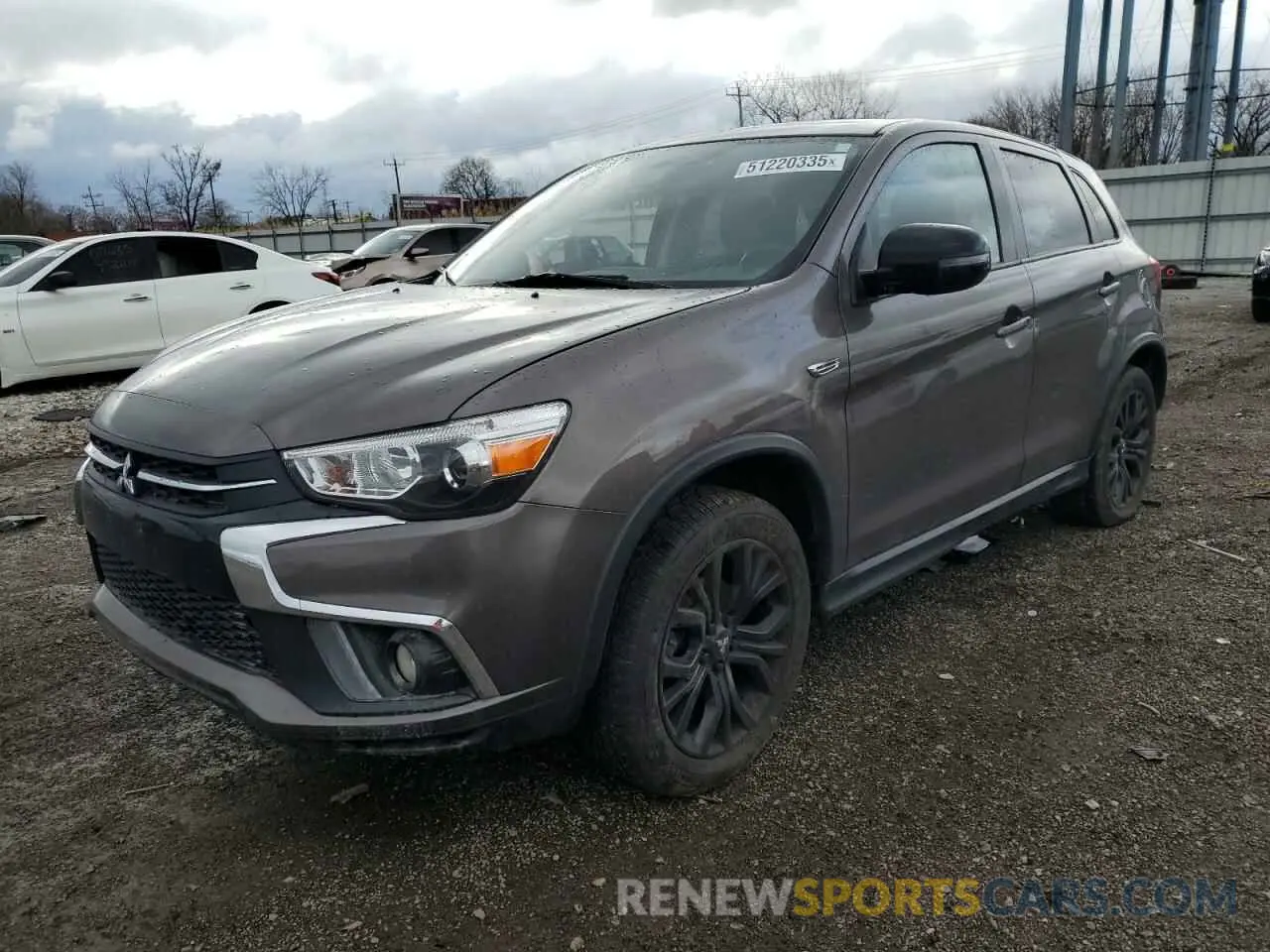 1 Photograph of a damaged car JA4AP3AU1KU010187 MITSUBISHI OUTLANDER 2019