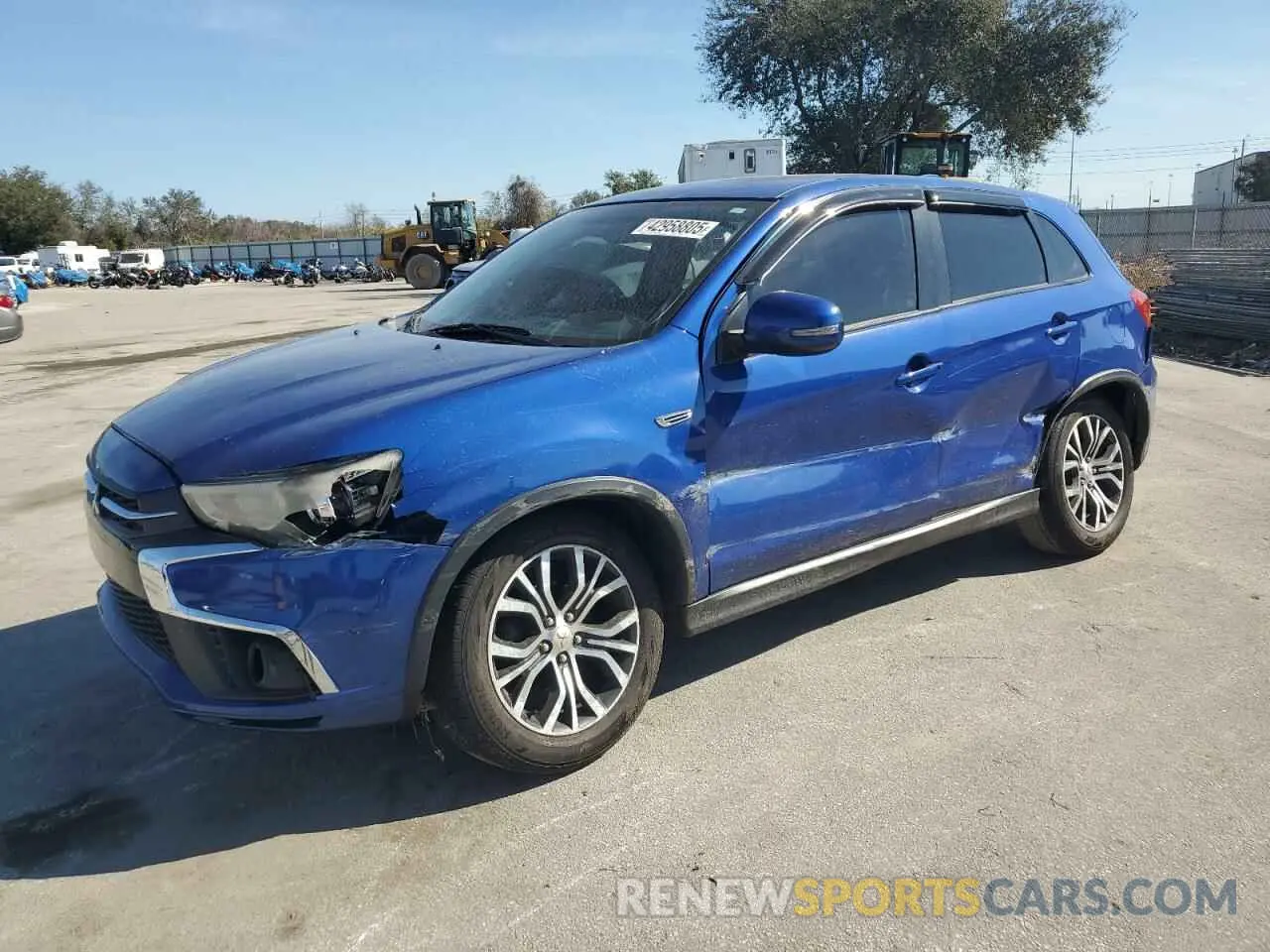1 Photograph of a damaged car JA4AP3AU1KU026809 MITSUBISHI OUTLANDER 2019
