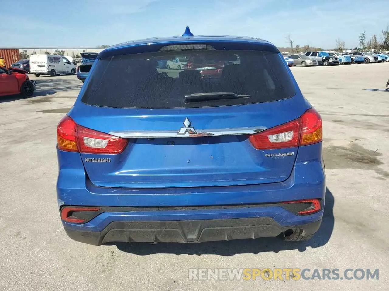 6 Photograph of a damaged car JA4AP3AU1KU026809 MITSUBISHI OUTLANDER 2019