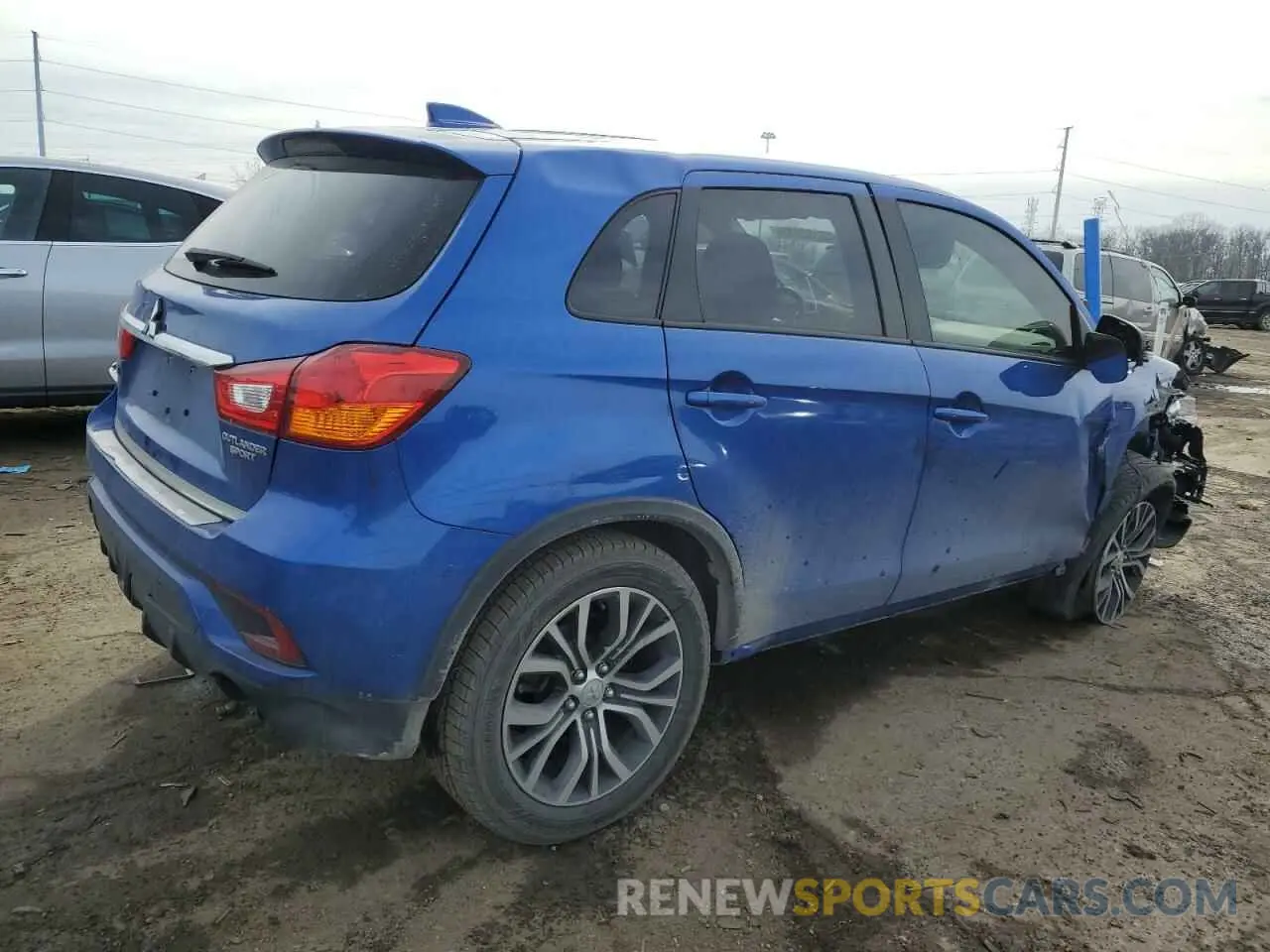 3 Photograph of a damaged car JA4AP3AU1KU030729 MITSUBISHI OUTLANDER 2019