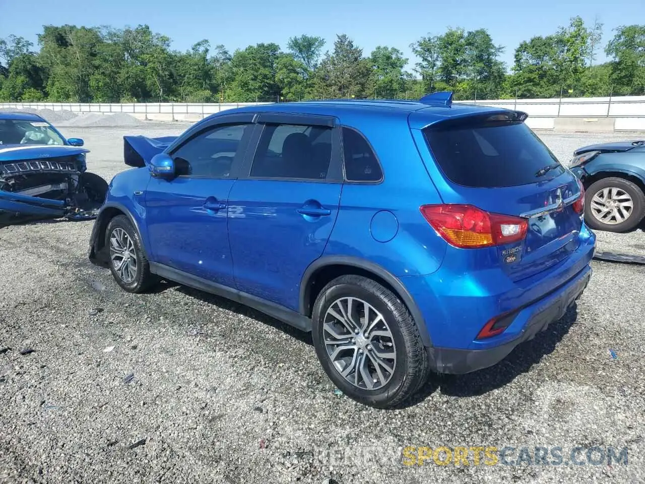 2 Photograph of a damaged car JA4AP3AU1KU034182 MITSUBISHI OUTLANDER 2019