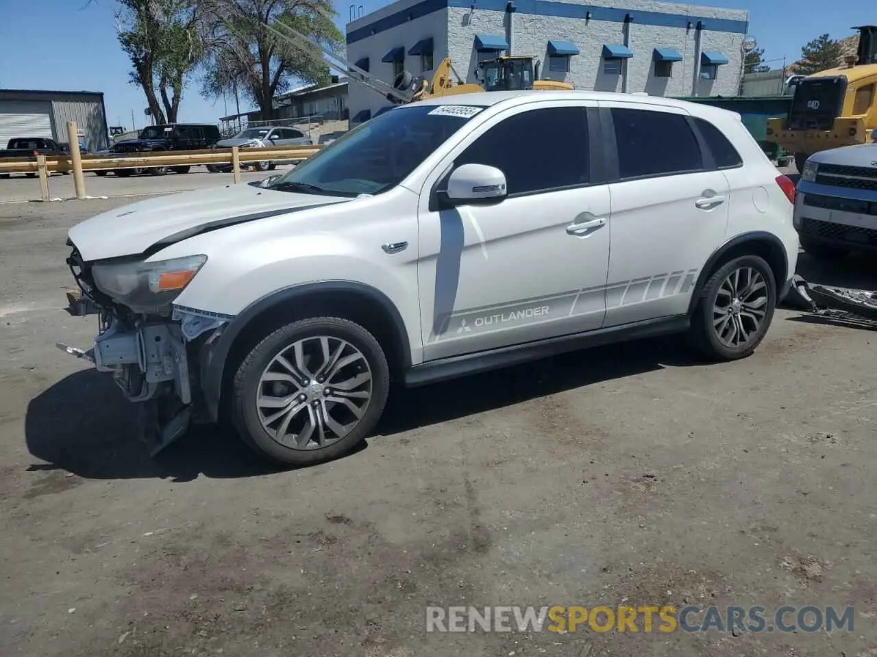 1 Photograph of a damaged car JA4AP3AU2KU005452 MITSUBISHI OUTLANDER 2019