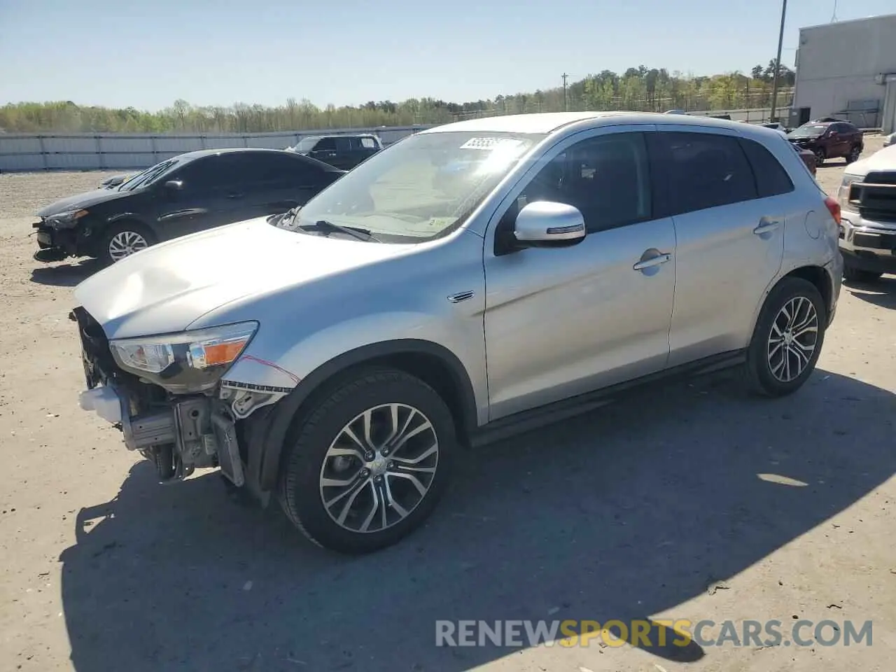 1 Photograph of a damaged car JA4AP3AU2KU027936 MITSUBISHI OUTLANDER 2019