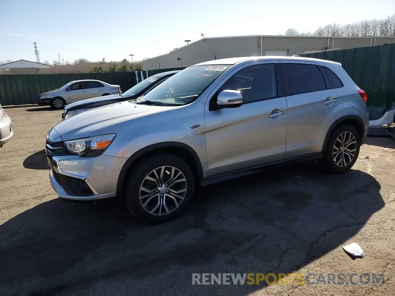 1 Photograph of a damaged car JA4AP3AU2KU033817 MITSUBISHI OUTLANDER 2019