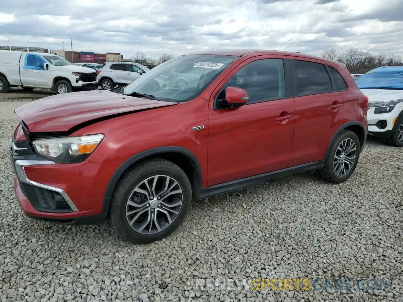 1 Photograph of a damaged car JA4AP3AU3KU030571 MITSUBISHI OUTLANDER 2019