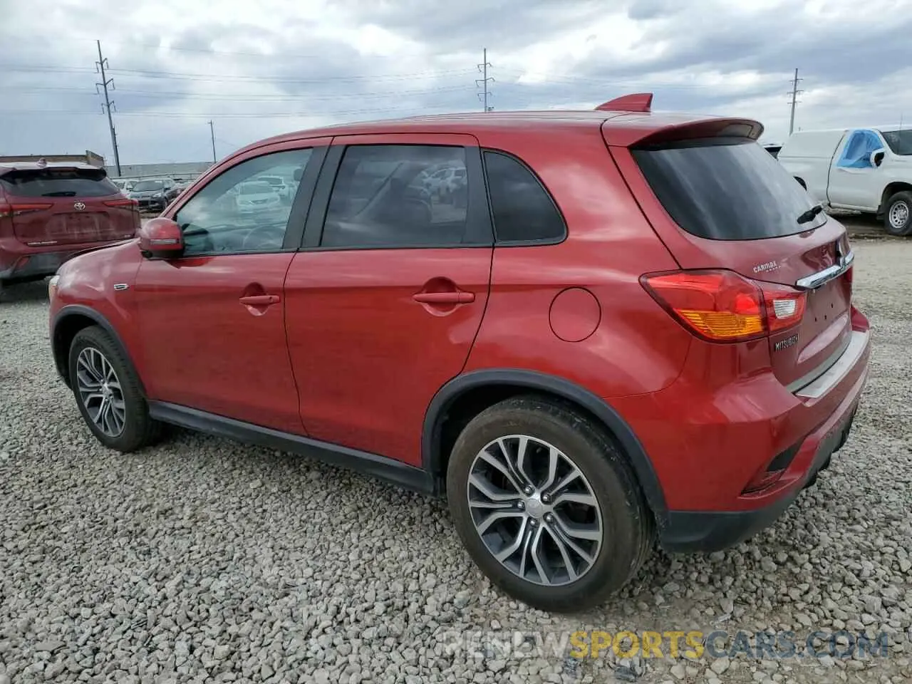 2 Photograph of a damaged car JA4AP3AU3KU030571 MITSUBISHI OUTLANDER 2019
