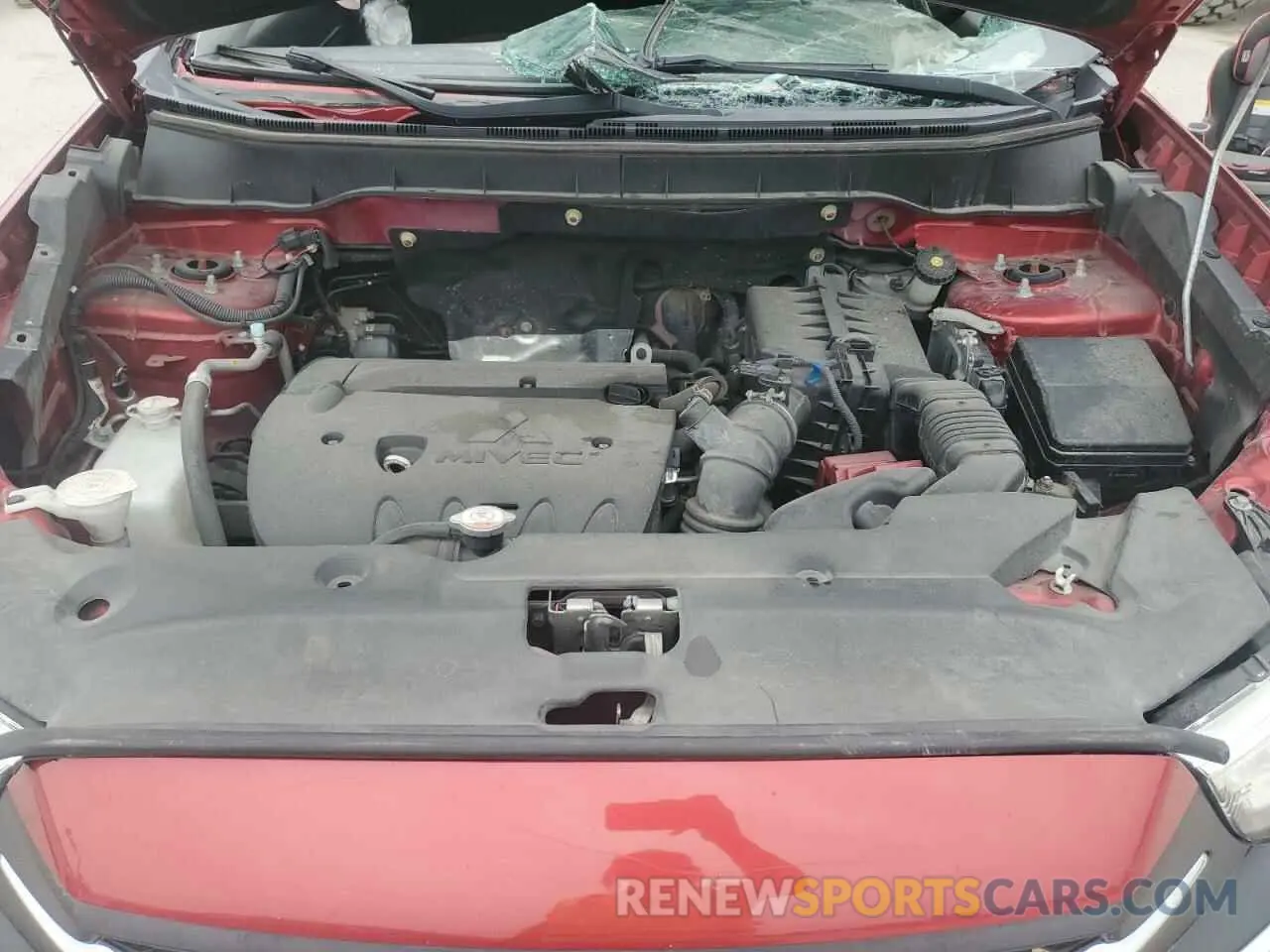 11 Photograph of a damaged car JA4AP3AU4KU016355 MITSUBISHI OUTLANDER 2019