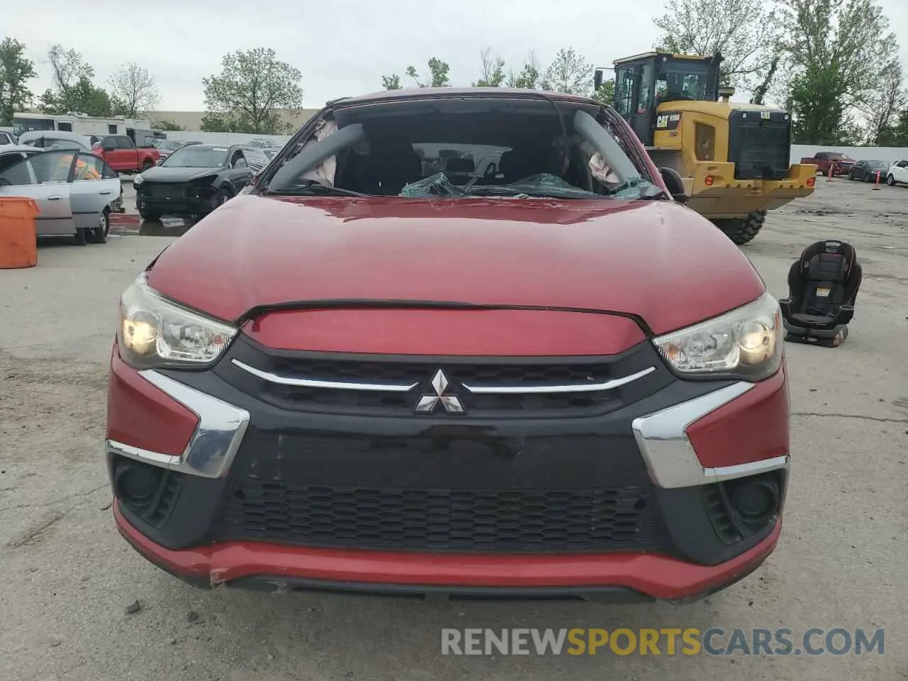 5 Photograph of a damaged car JA4AP3AU4KU016355 MITSUBISHI OUTLANDER 2019