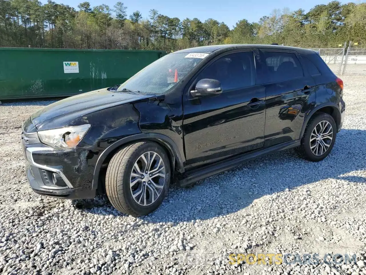 1 Photograph of a damaged car JA4AP3AU4KU020762 MITSUBISHI OUTLANDER 2019
