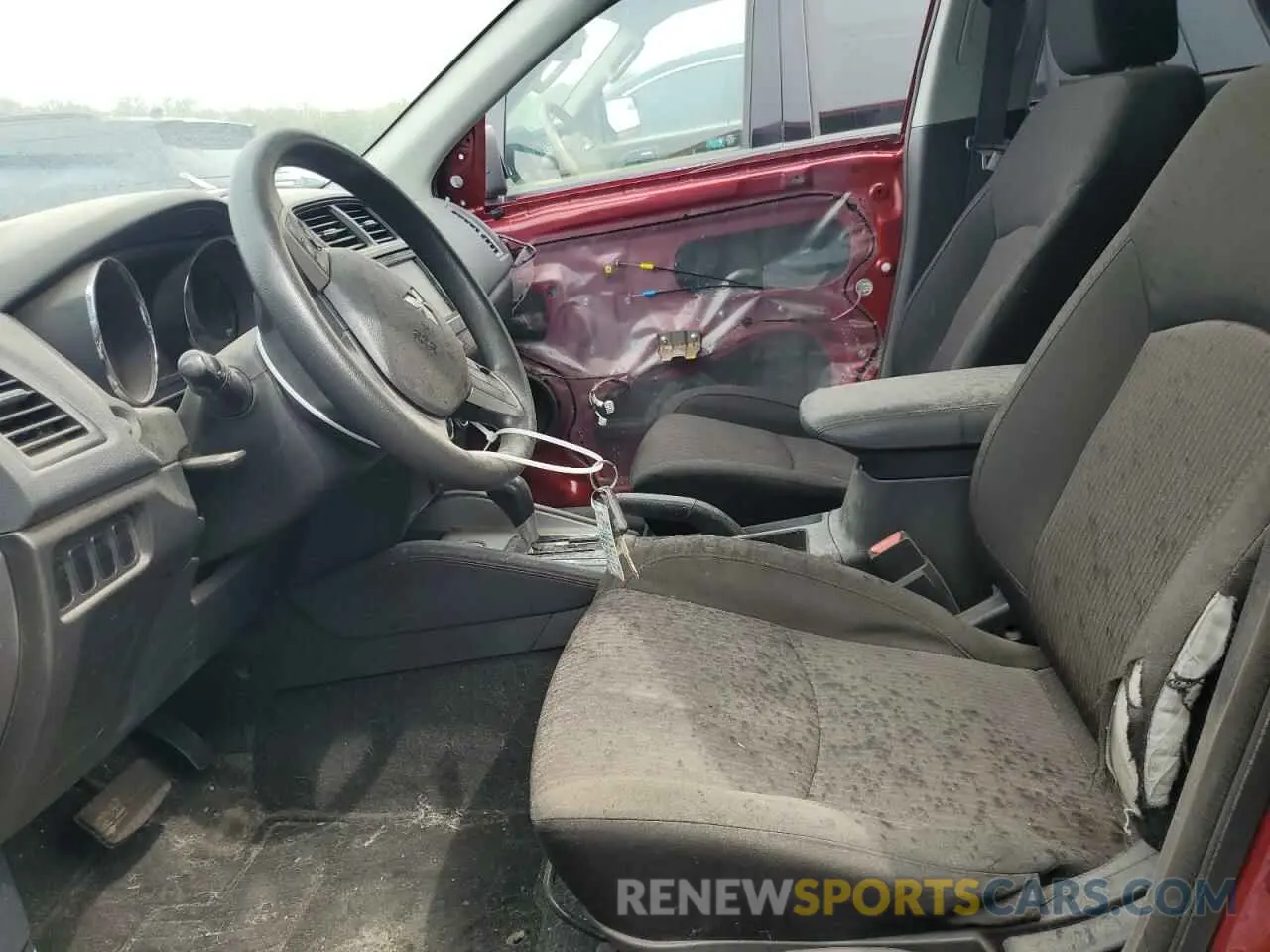 7 Photograph of a damaged car JA4AP3AU4KU022933 MITSUBISHI OUTLANDER 2019