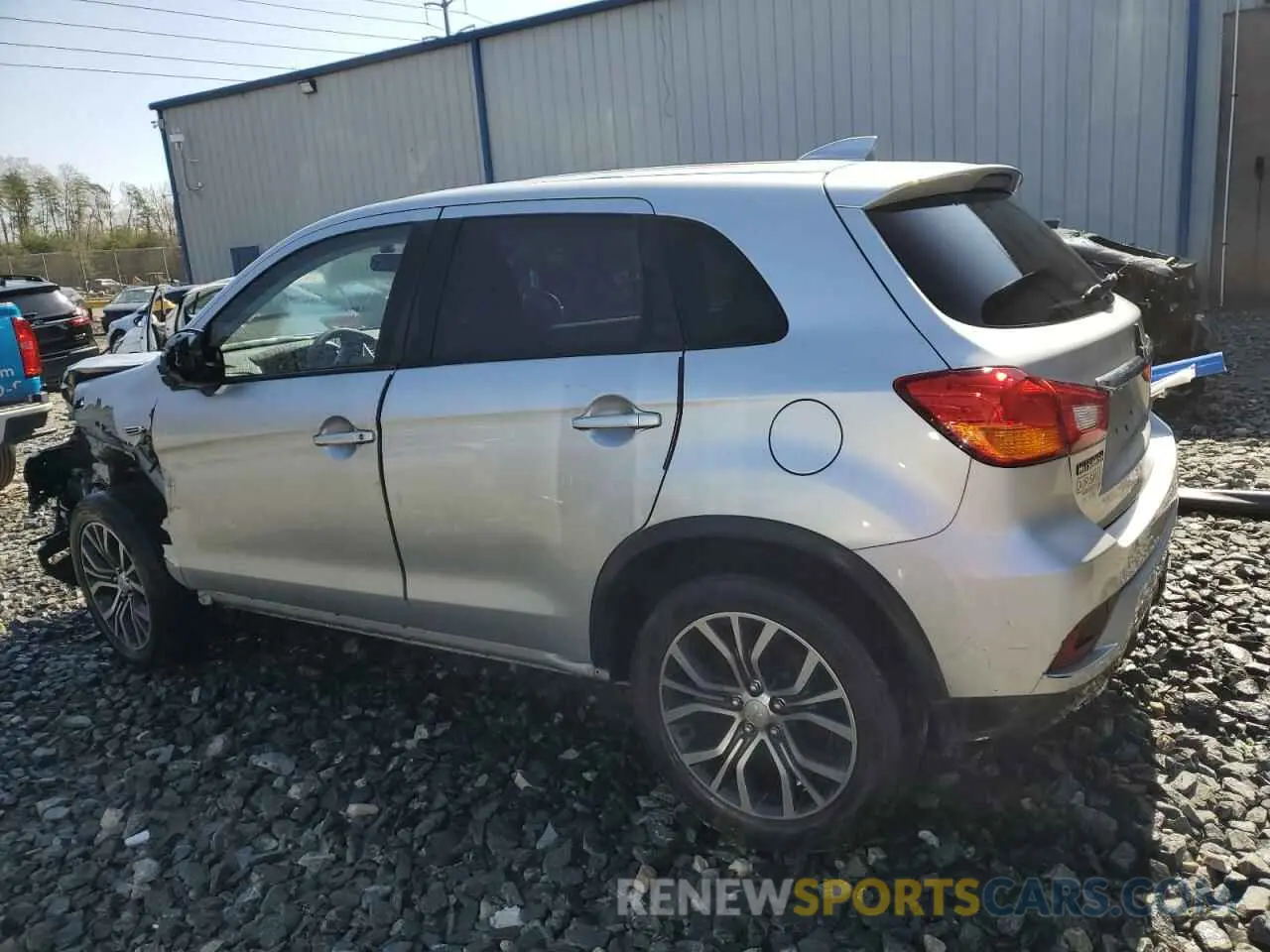 2 Photograph of a damaged car JA4AP3AU4KU033253 MITSUBISHI OUTLANDER 2019