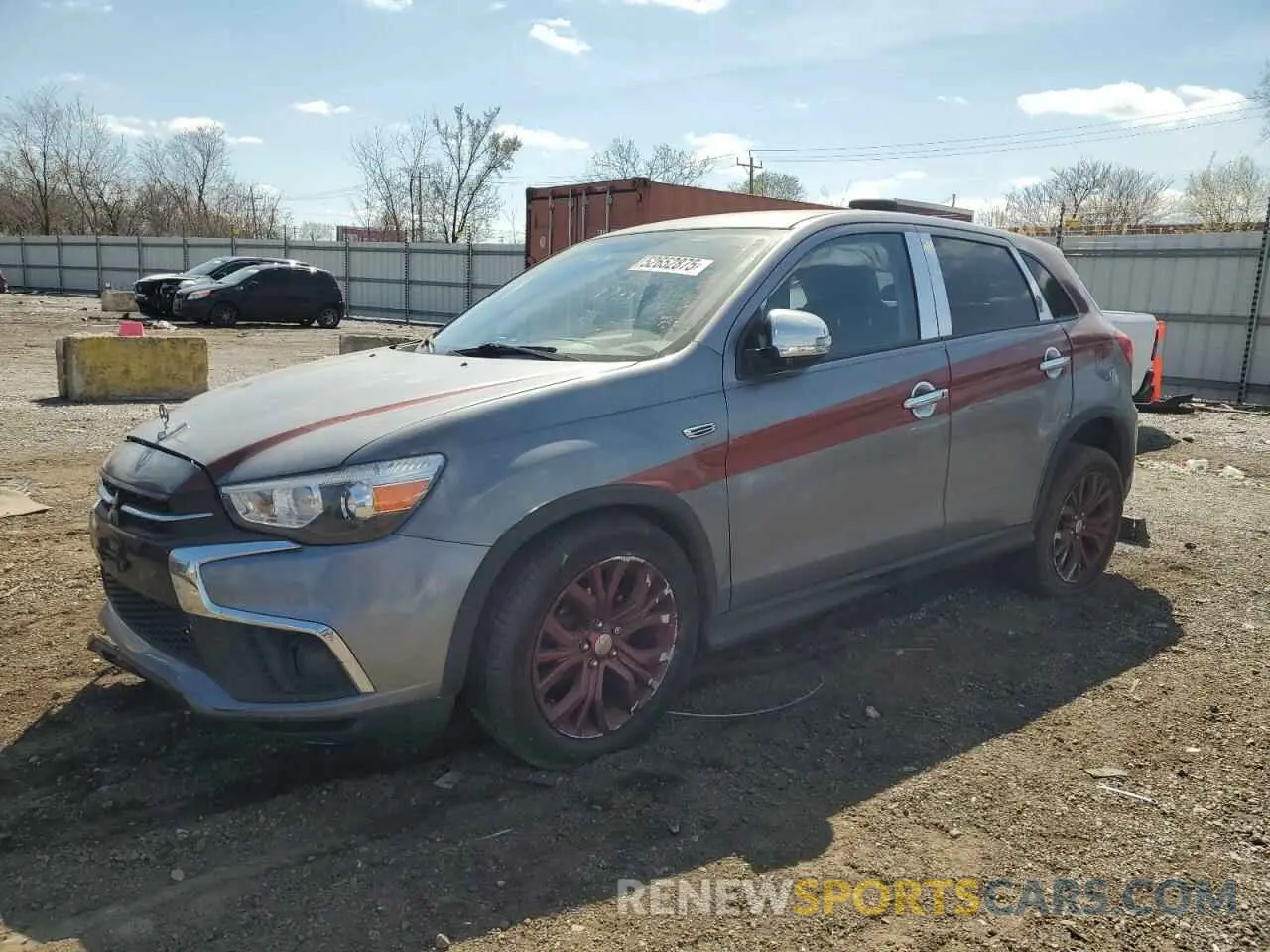 1 Photograph of a damaged car JA4AP3AU6KU002571 MITSUBISHI OUTLANDER 2019