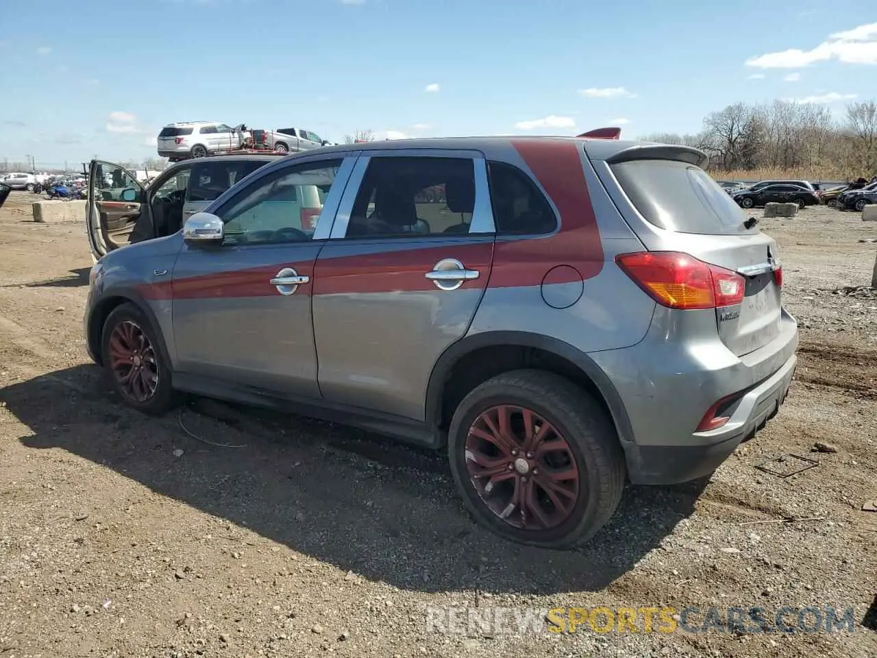 2 Photograph of a damaged car JA4AP3AU6KU002571 MITSUBISHI OUTLANDER 2019