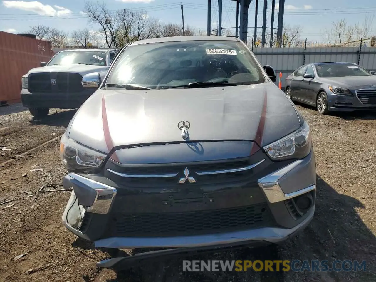 5 Photograph of a damaged car JA4AP3AU6KU002571 MITSUBISHI OUTLANDER 2019