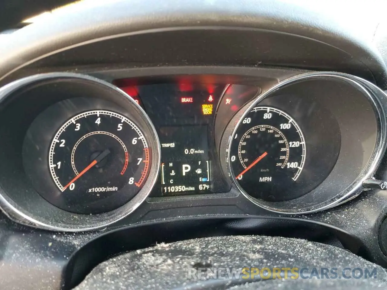 9 Photograph of a damaged car JA4AP3AU6KU003980 MITSUBISHI OUTLANDER 2019