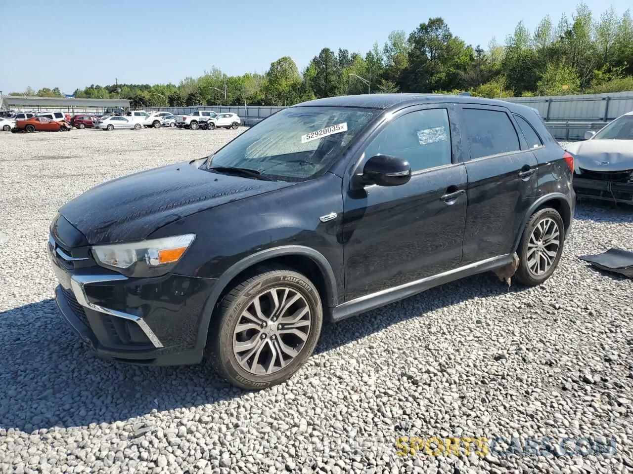 1 Photograph of a damaged car JA4AP3AU6KU006815 MITSUBISHI OUTLANDER 2019