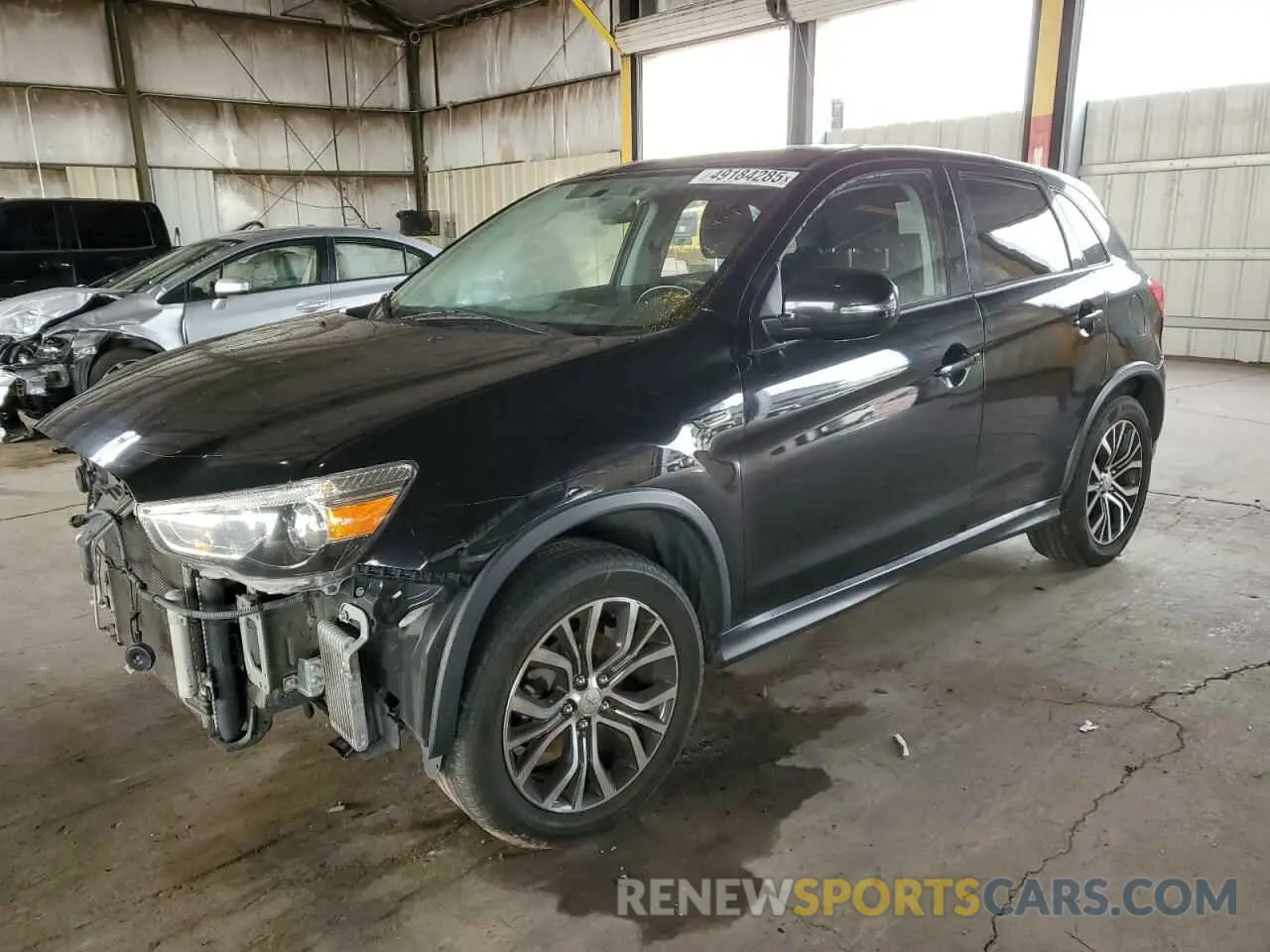 1 Photograph of a damaged car JA4AP3AU6KU018186 MITSUBISHI OUTLANDER 2019