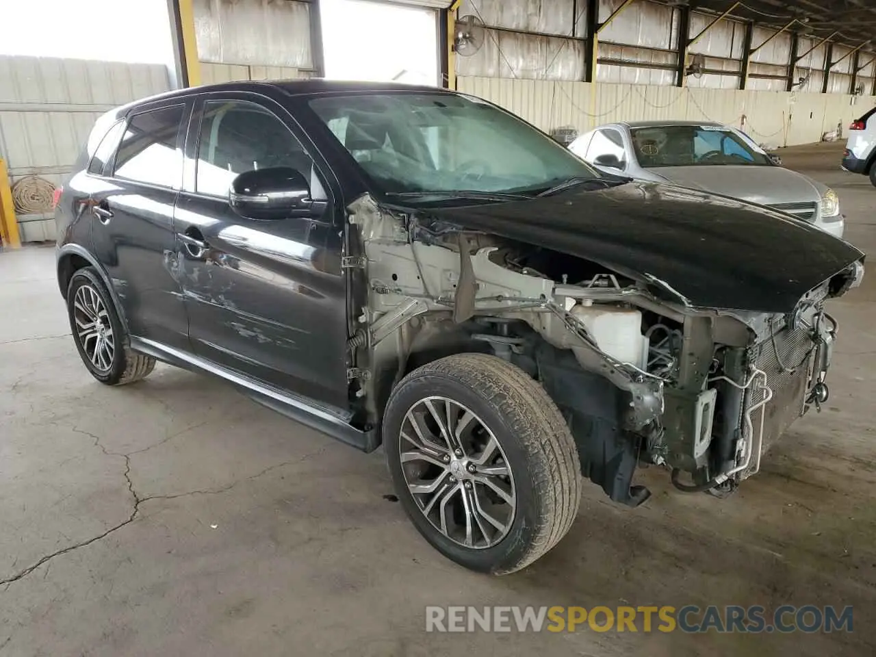 4 Photograph of a damaged car JA4AP3AU6KU018186 MITSUBISHI OUTLANDER 2019