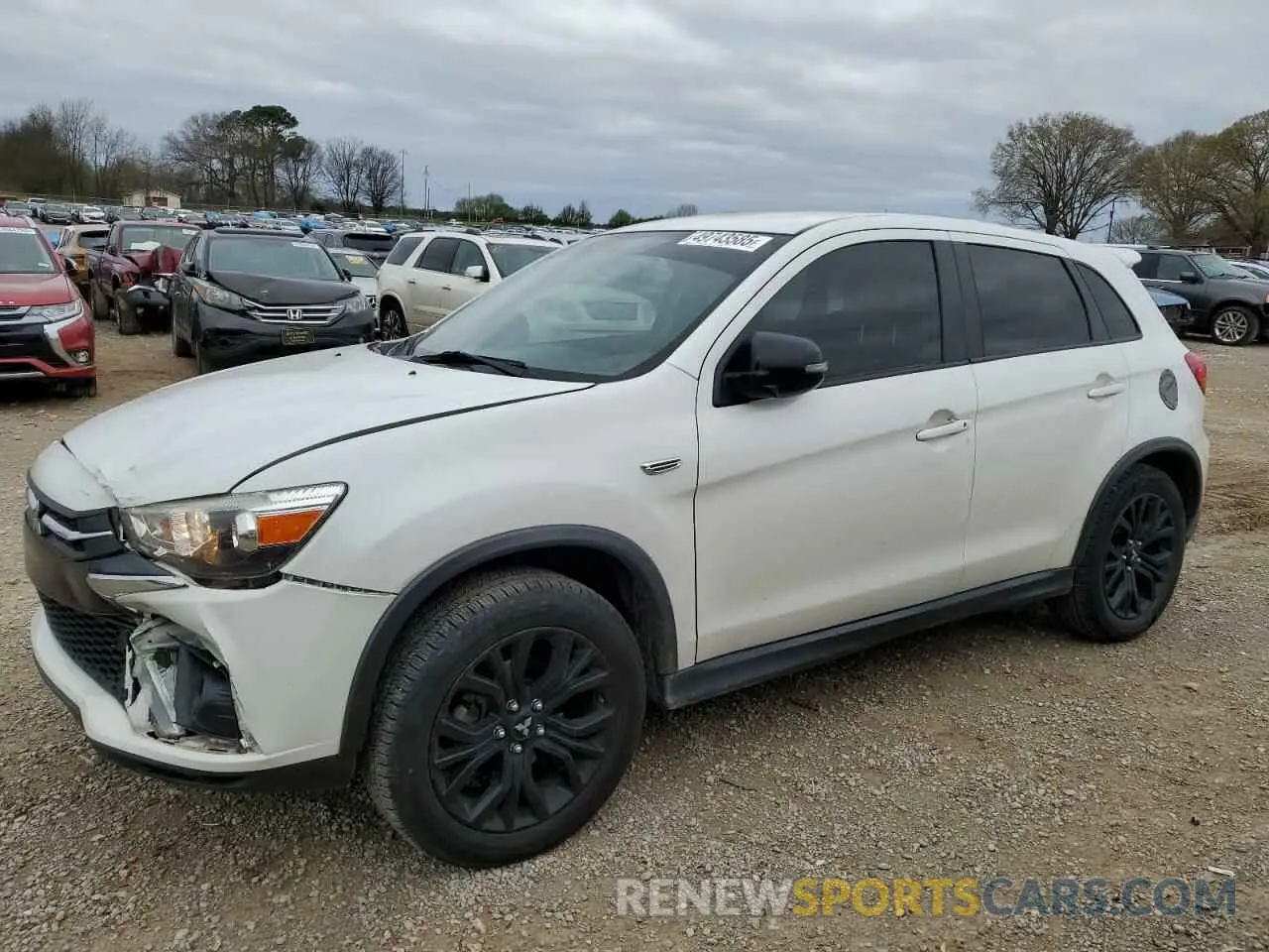 1 Photograph of a damaged car JA4AP3AU6KU020634 MITSUBISHI OUTLANDER 2019