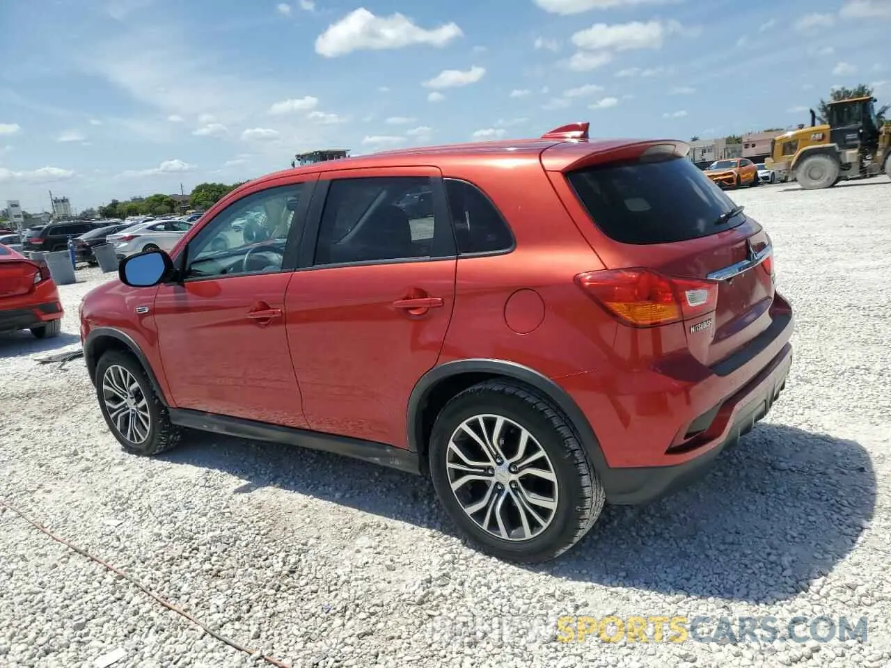 2 Photograph of a damaged car JA4AP3AU7KU006760 MITSUBISHI OUTLANDER 2019