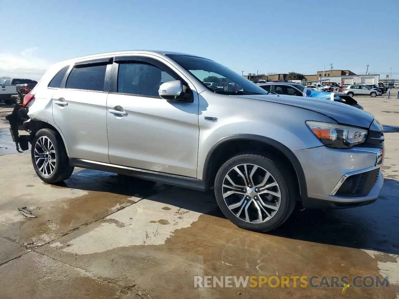 4 Photograph of a damaged car JA4AP3AU7KU030850 MITSUBISHI OUTLANDER 2019