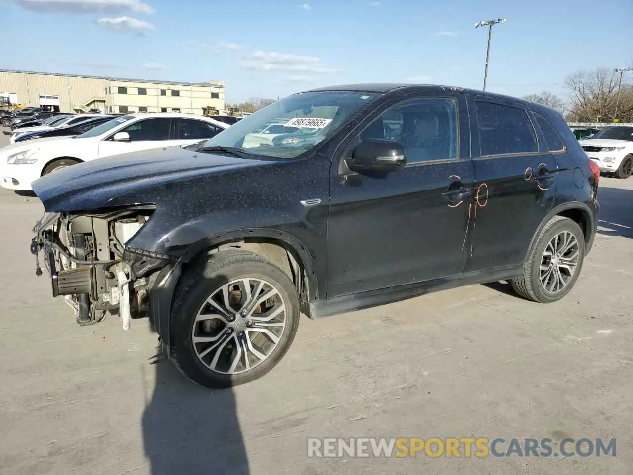 1 Photograph of a damaged car JA4AP3AU7KU035126 MITSUBISHI OUTLANDER 2019
