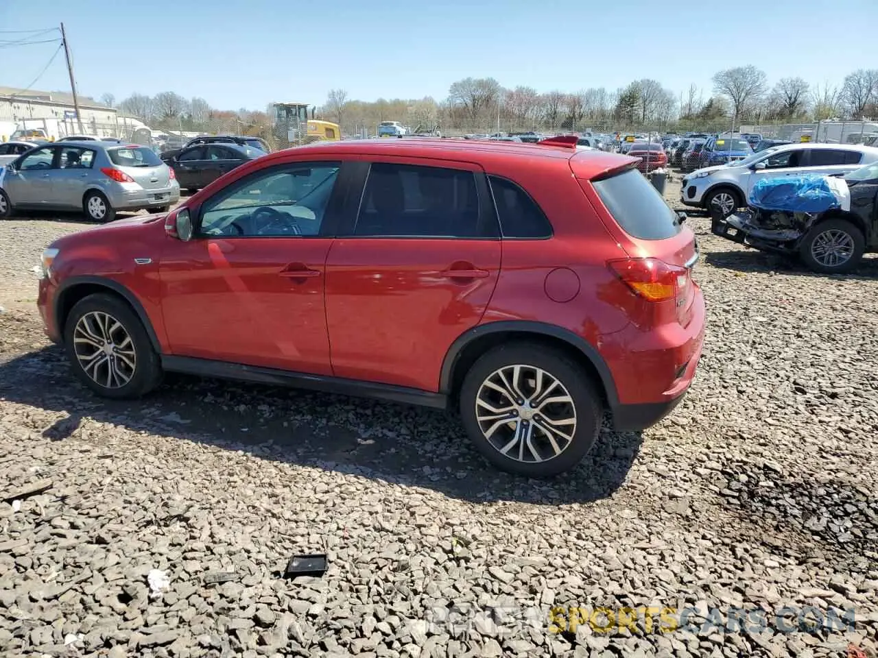 2 Photograph of a damaged car JA4AP3AU8KU016990 MITSUBISHI OUTLANDER 2019