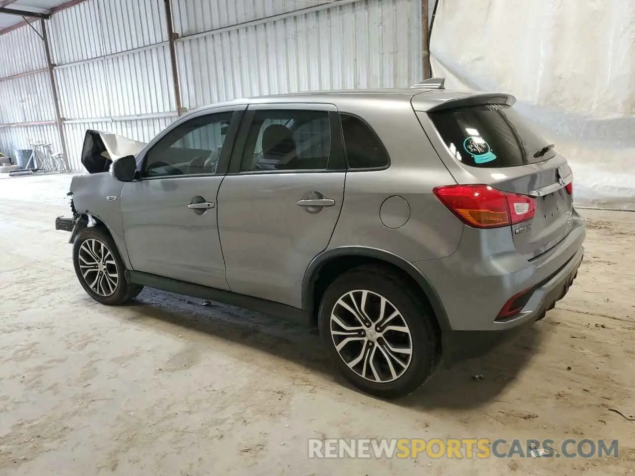 2 Photograph of a damaged car JA4AP3AU8KU017685 MITSUBISHI OUTLANDER 2019