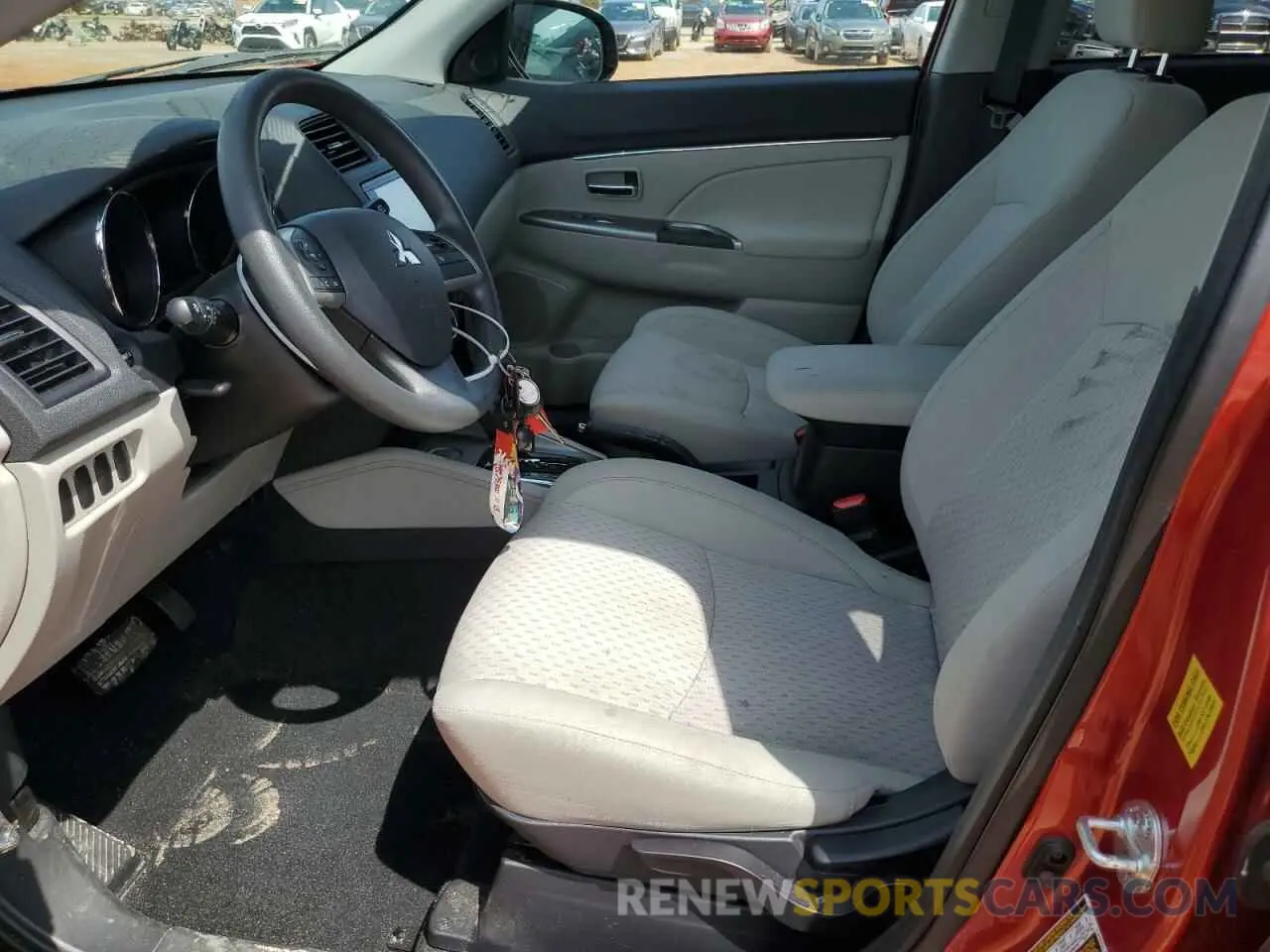 7 Photograph of a damaged car JA4AP3AU8KU021476 MITSUBISHI OUTLANDER 2019