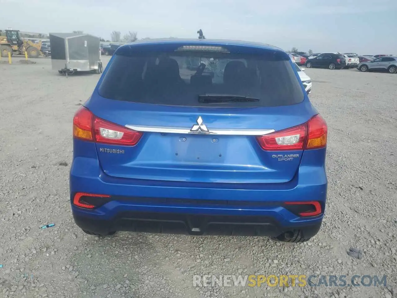 6 Photograph of a damaged car JA4AP3AU8KU029187 MITSUBISHI OUTLANDER 2019
