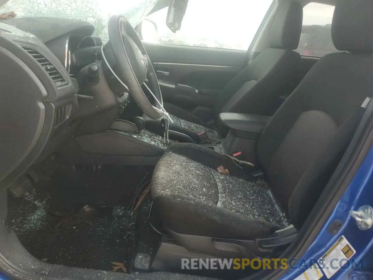 7 Photograph of a damaged car JA4AP3AU8KU029187 MITSUBISHI OUTLANDER 2019