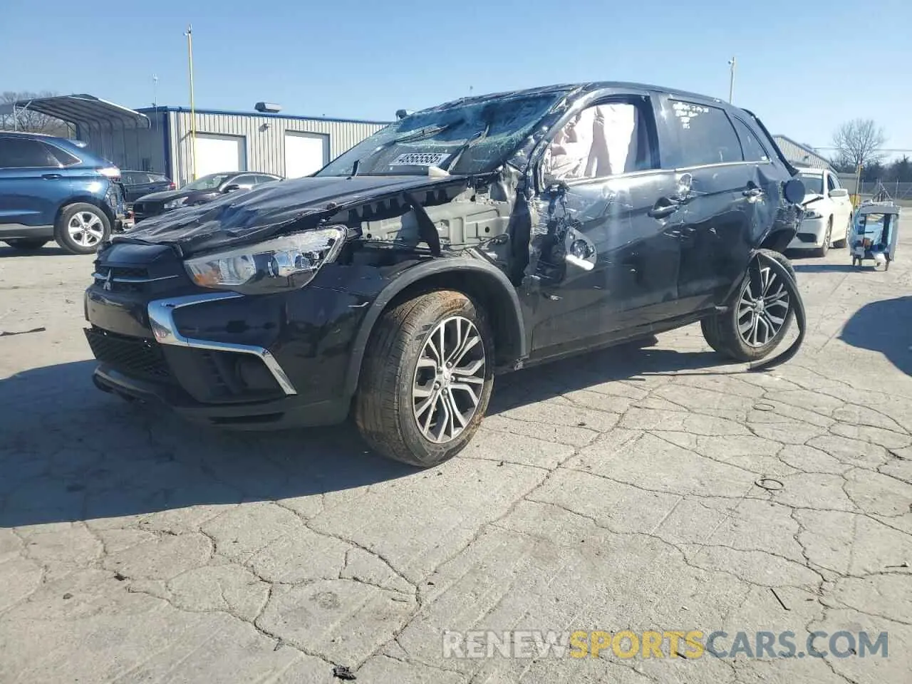 1 Photograph of a damaged car JA4AP3AU9KU012513 MITSUBISHI OUTLANDER 2019